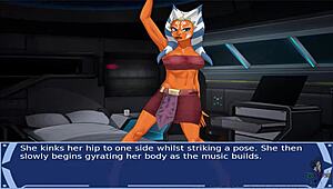 I can't get enough of this Star Wars cosplay bang