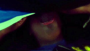 Ebony Couple Blowjob With Monster Cock