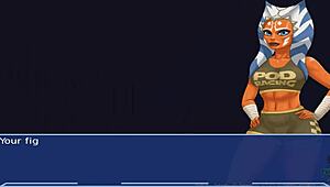 I can't get enough of this Star Wars cosplay bang