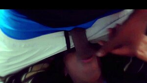 Ebony Couple Blowjob With Monster Cock