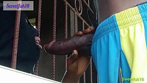 She Is Horny And Needed A Hard Cock And I Offered Her My Hard Rock!