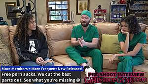 latina freshman mara luv gets physical by doctor tampa