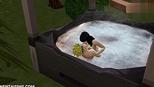 hinata and naruto sex at night in a mission naruto porn more at hentaisims com