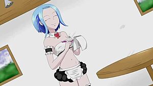 Hana exposure in blooming flower anime part 3