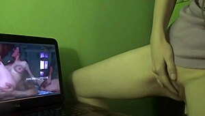 hey, can you believe this dry humping orgasm while watching porn got me shaking?