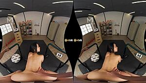 Intimate sex with my coach, bent over in doggystyle.