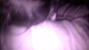 Amateur girl eagerly sucks cock passionately