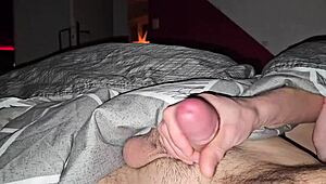 Shape691 Giving a Late-Night Handjob Before Sleep