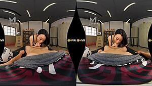 Intimate sex with my coach, bent over in doggystyle.