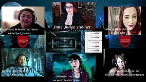 Jane Judge fucks on desk in Monsters University episode 3.