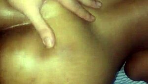 Sloppy anal insertion with hot latina