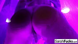 this tattooed milf does artistic wet masturbation solo