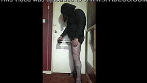 bisexual crossdresser pumps up for bigger size part 2