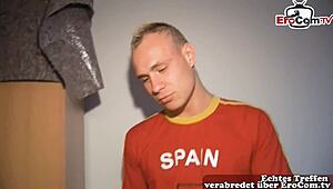 Hey, wanna see this German couple’s casting? Girl next door hooks up with a new guy!