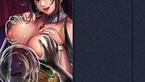 ep1 features sibyl's big tits getting motorboated in kinky fun