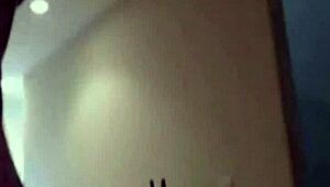 brunette teen performs on webcam