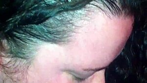 what's hiding under that hood? deepthroat with ebony bbw