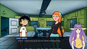 in danny phantom amity park redux part 25, a new goth musician with big tits arrives in town