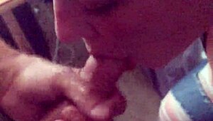 She Swallows Deep Cum Load