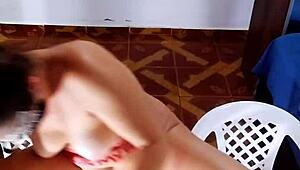 Watch me undress and play with toys