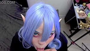 blowjob from goth elf furiyssh