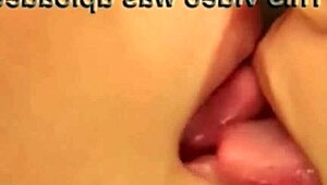 hey, wanna see asian girls in close-up lesbian kissing?