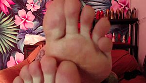 The art of teasing foot fetish edition