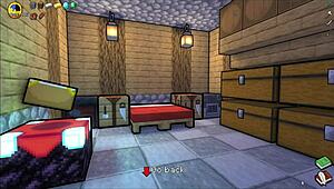 Creampie Tight Pussy In Reverse Cowgirl Hornycraft Parody