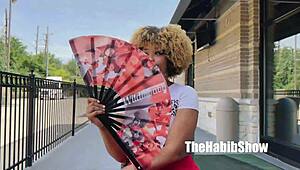 yo, liv wild's big natural booty takes trent's bbc like a queen