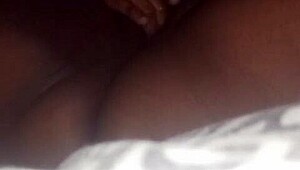 South African BBW Caught Masturbating on Camera in Wet Solo Action