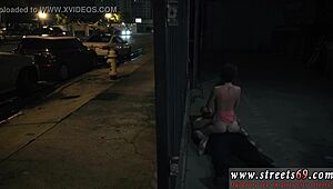 Glasses-bound teen takes rough oral creampie