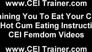 Guide leads cum eating instruction practice