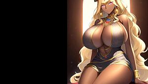 goddess angels ai art compilation with big tits and teen features