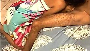 she was bathing when i made her suck my monster cock in clothes