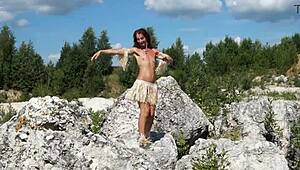 topless dance in the stone quarry