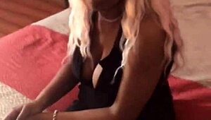 Is Kalifornia Kay's first porn scene with Knight Long a slutty black whore's wild cock adventure?