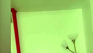 nasty stepsister teases her pussy with big cock