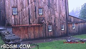 Why is this spicy brunette teasing with a massive sex toy today?