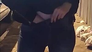 i saw melina bloom masturbating on the street, tits out, people honking.