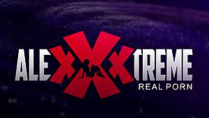 Latina milf gives blowjob in bedroom after wild party