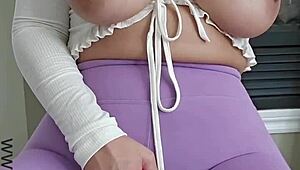 Horny Teacher Uses Pink Vibrator for Intense Solo Joi Session.