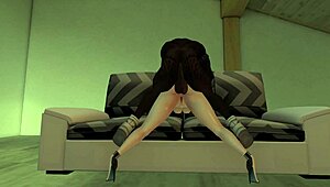 in a wild 3d game, she craves that huge black cock for interracial fun. it’s pure chaos in every scene!