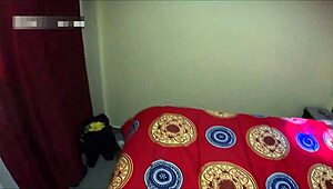 MILF watches PORNO with skinny STEPSON'S small DICK