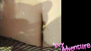 is ivyadventure giving a hot bbw blowjob cumshot?