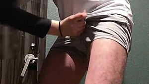 i can't believe she slapped my cock for hours!