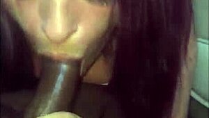 Skanky Wife Sucking On A Black Cock?