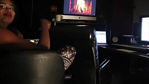 Tristina Millz performs summer love with intense passion.