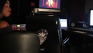 Tristina Millz performs summer love with intense passion.