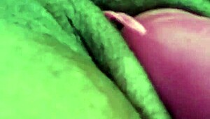 Creamy Black Pussy Gets Worked Hard