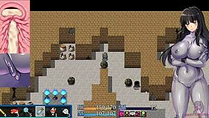 hgame tail fucks pussy to outdoor orgasm